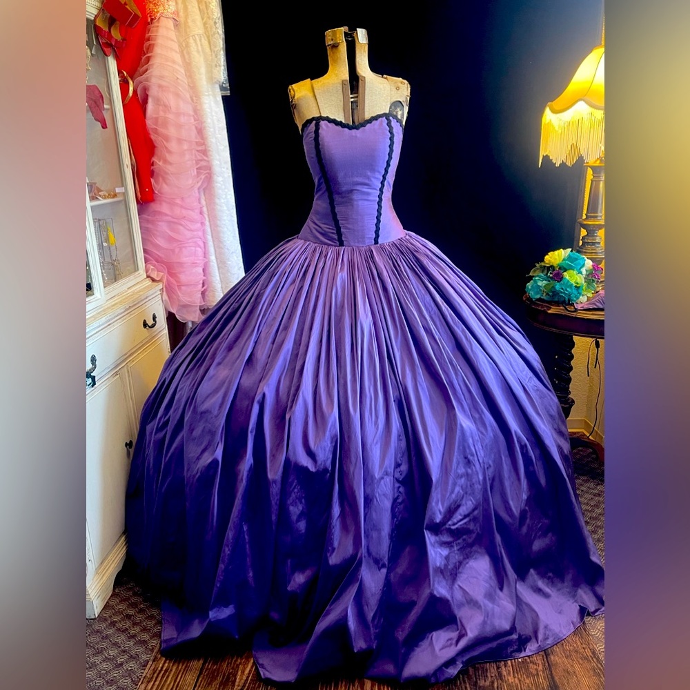 Dream Dress.  Spectacular.  Silk.  Purple Couture.